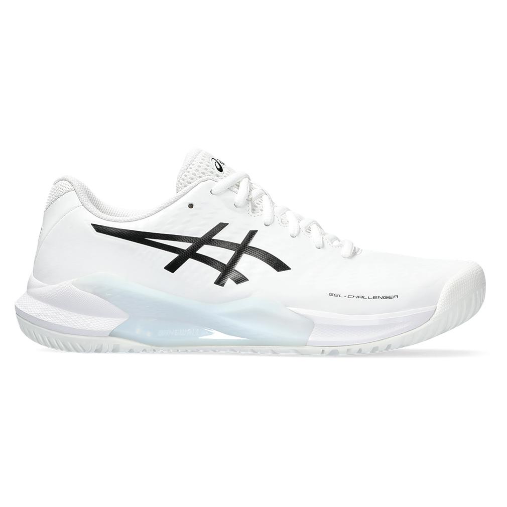 ASICS Men`s Gel-Challenger 14 Tennis Shoes White and Black