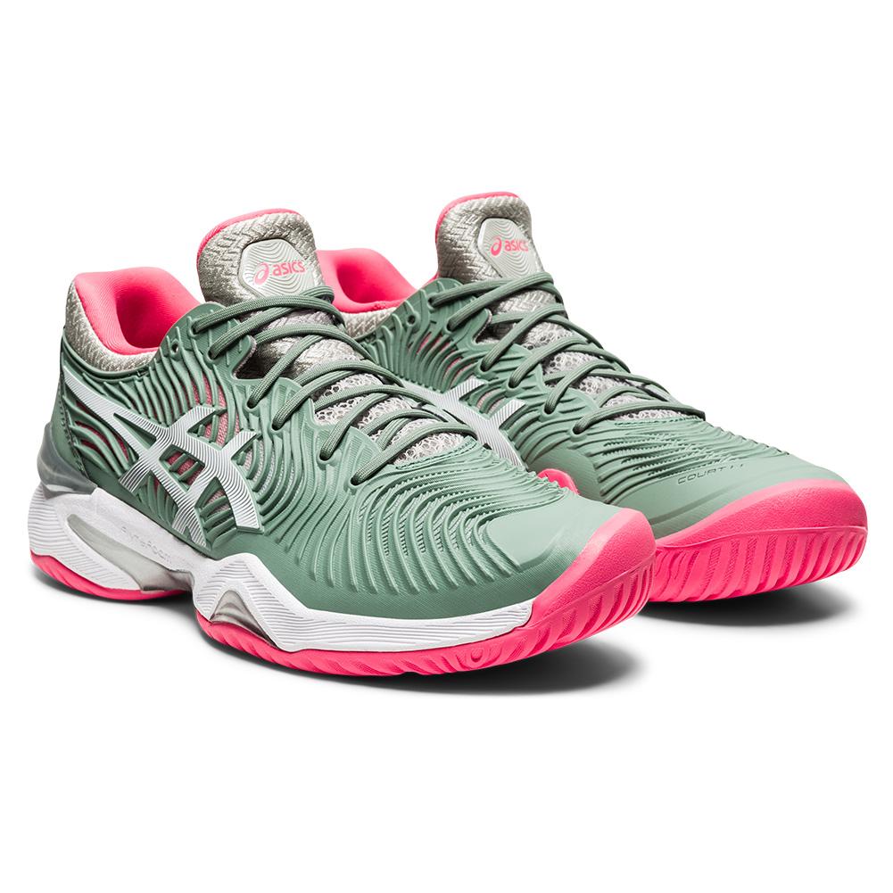 ASICS Women`s Tennis Shoes | Court FF 2 in Slate Grey & White | Tennis  Express