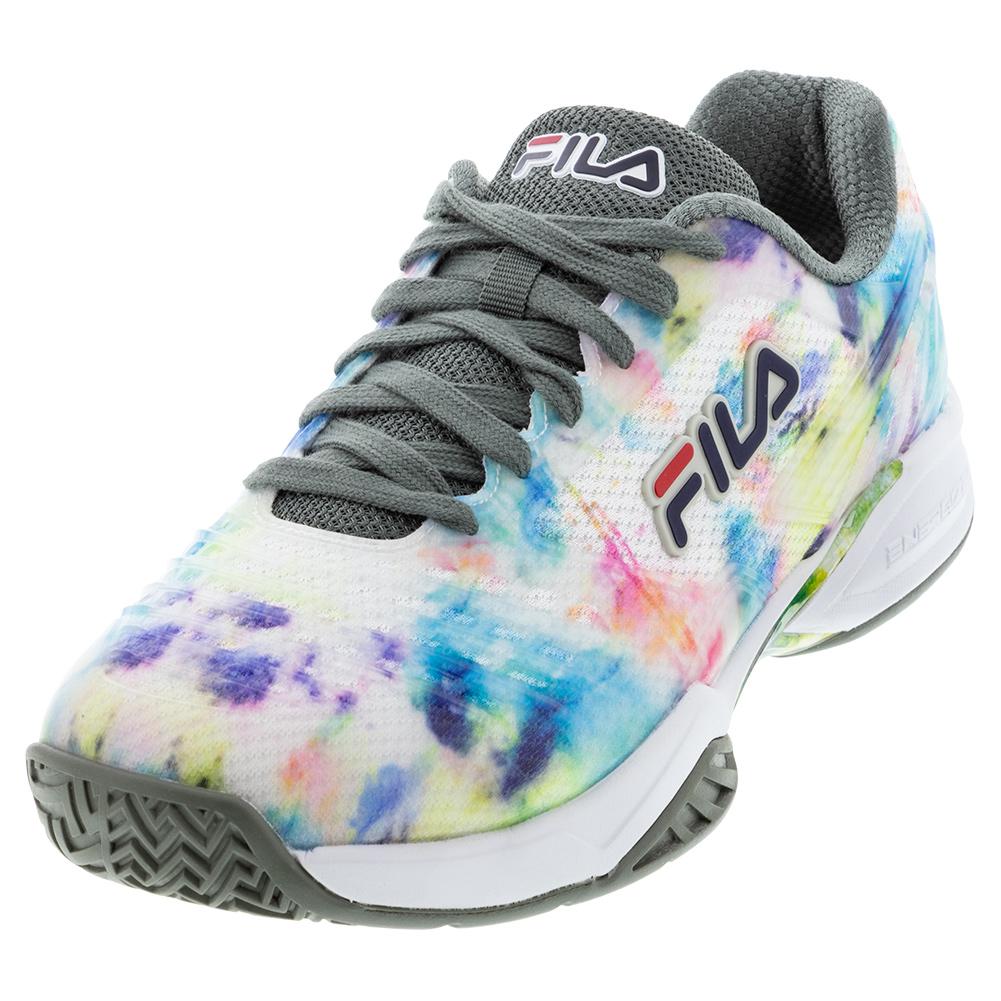 FILA Men`s Axilus 2 Energized Tennis Shoes Multicolor and White | Tennis  Express