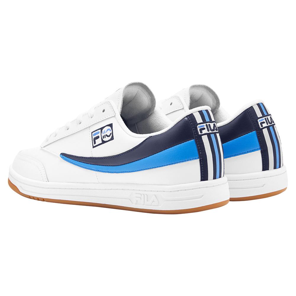 Fila Unisex 88 110 Low Top Tennis Shoes White and Fila Navy