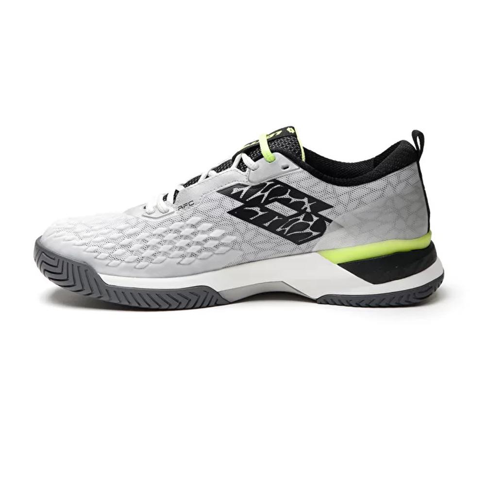 Lotto Men`s Raptor HyperPulse 100 Speed Tennis Shoes All White and All Black