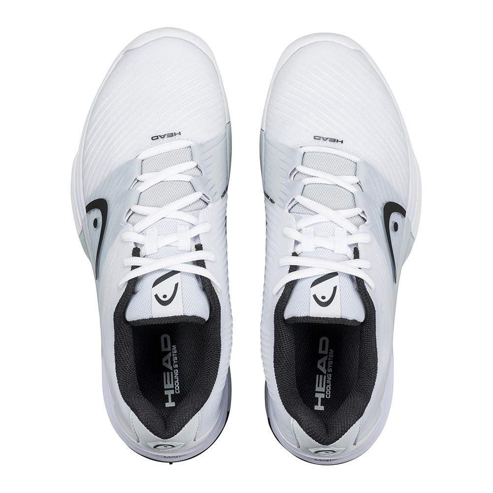 HEAD Men`s Revolt Pro 4.0 Tennis Shoes White and Black