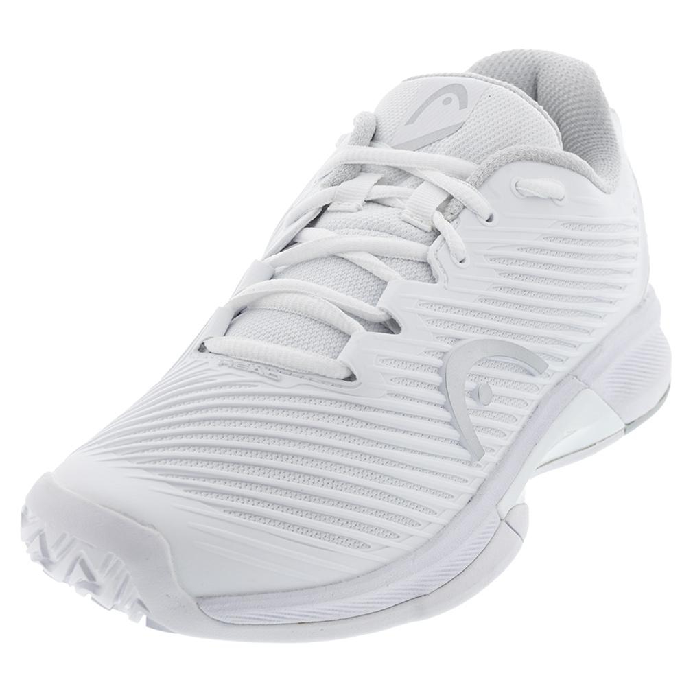 HEAD Women`s Revolt Pro 4.0 Tennis Shoes White and Grey