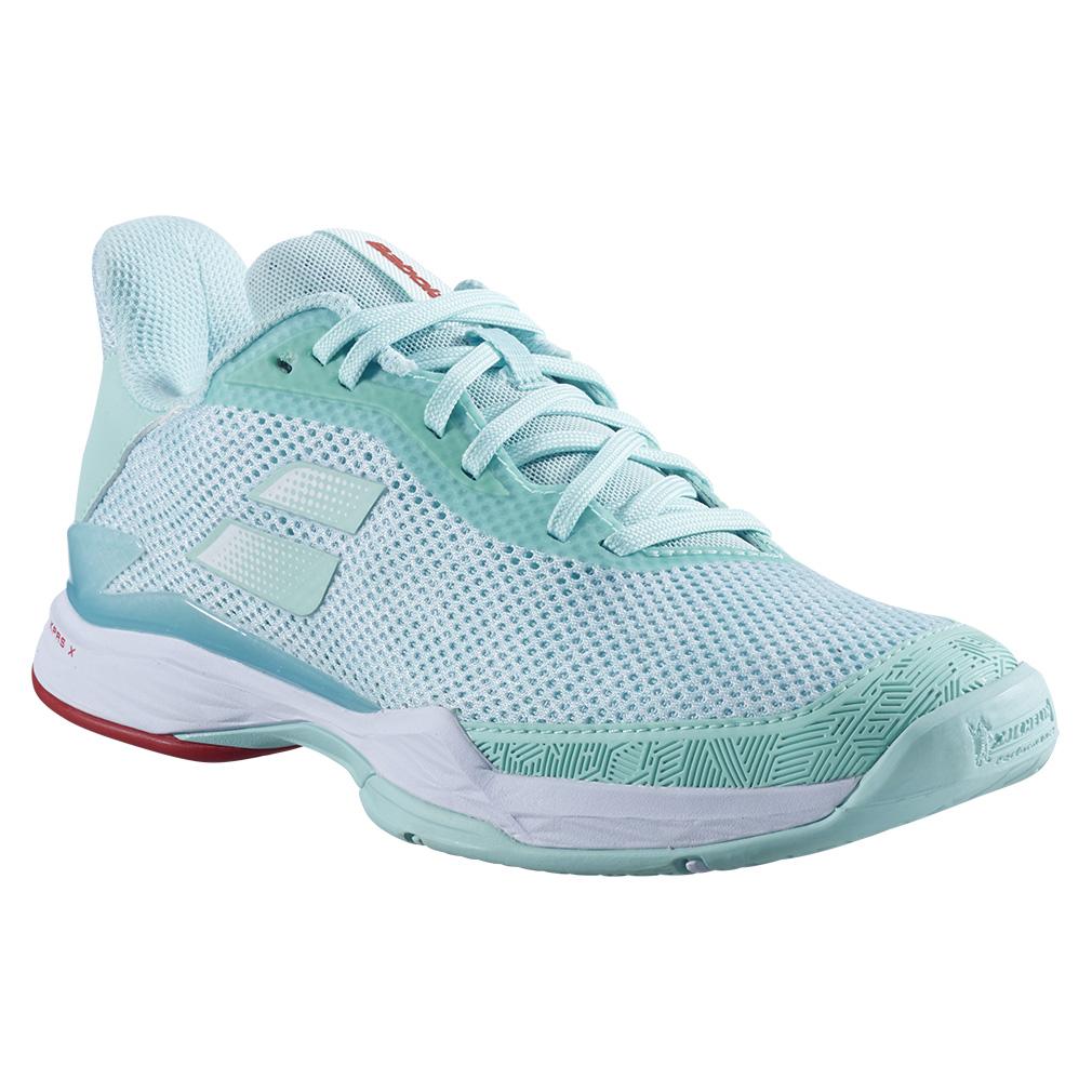 Babolat Women`s Jet Tere All Court Tennis Shoes Yucca and White