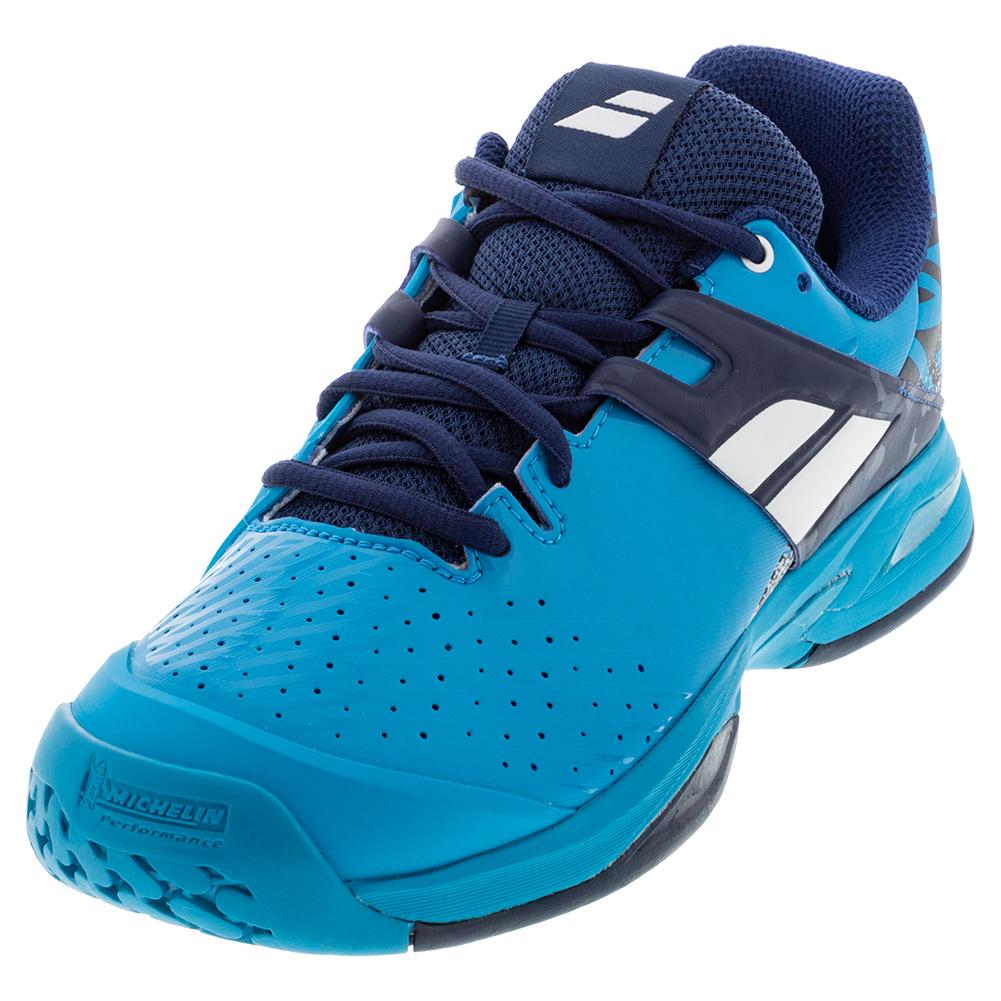 Juniors` Propulse All Court Tennis Shoes in Drive Blue | Tennis Express
