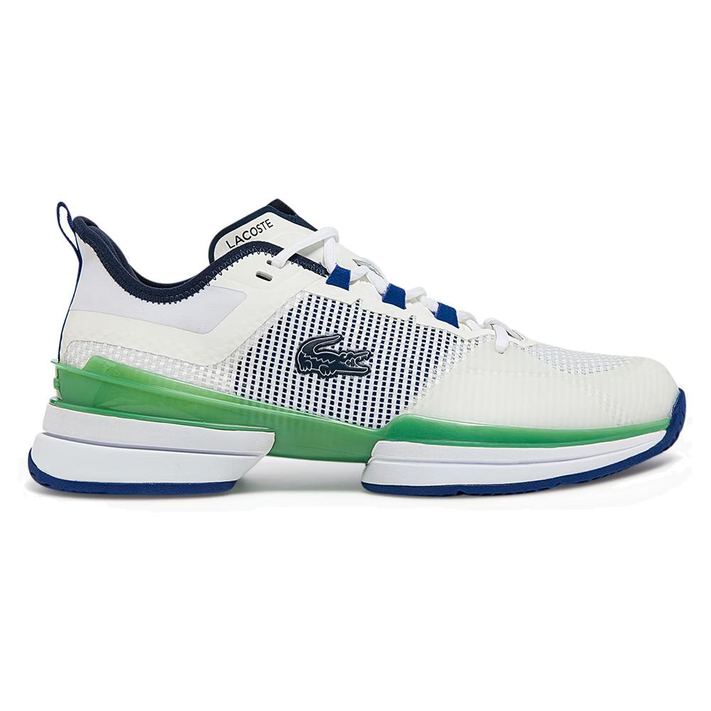 Lacoste Men`s AG-LT Ultra Tennis Shoes White and Green