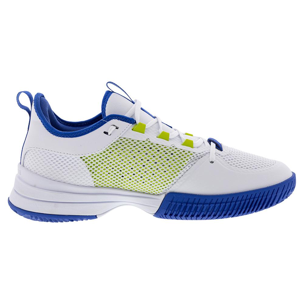 Lacoste Men`s AG-LT Tennis Shoes White and Blue