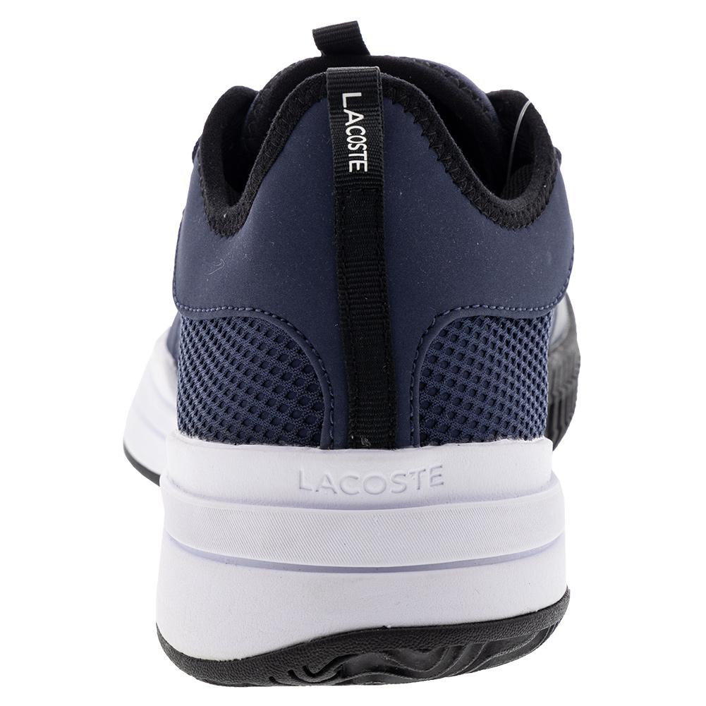 Lacoste Men`s AG-LT Tennis Shoes Navy and White