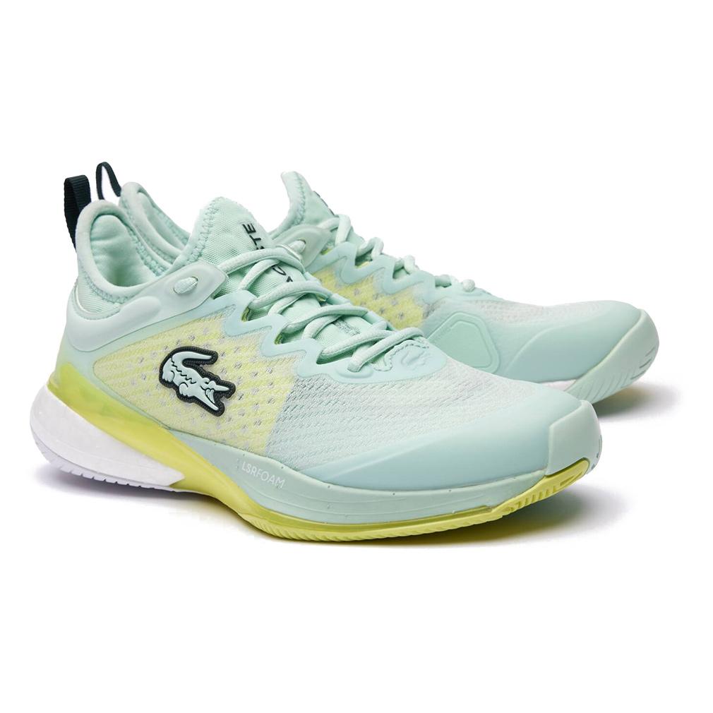 Lacoste Women`s AG-LT23 Lite Tennis Shoes Turquoise