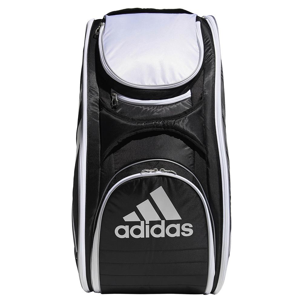 adidas Tour Tennis 12 Racquet Bag (Black/White)