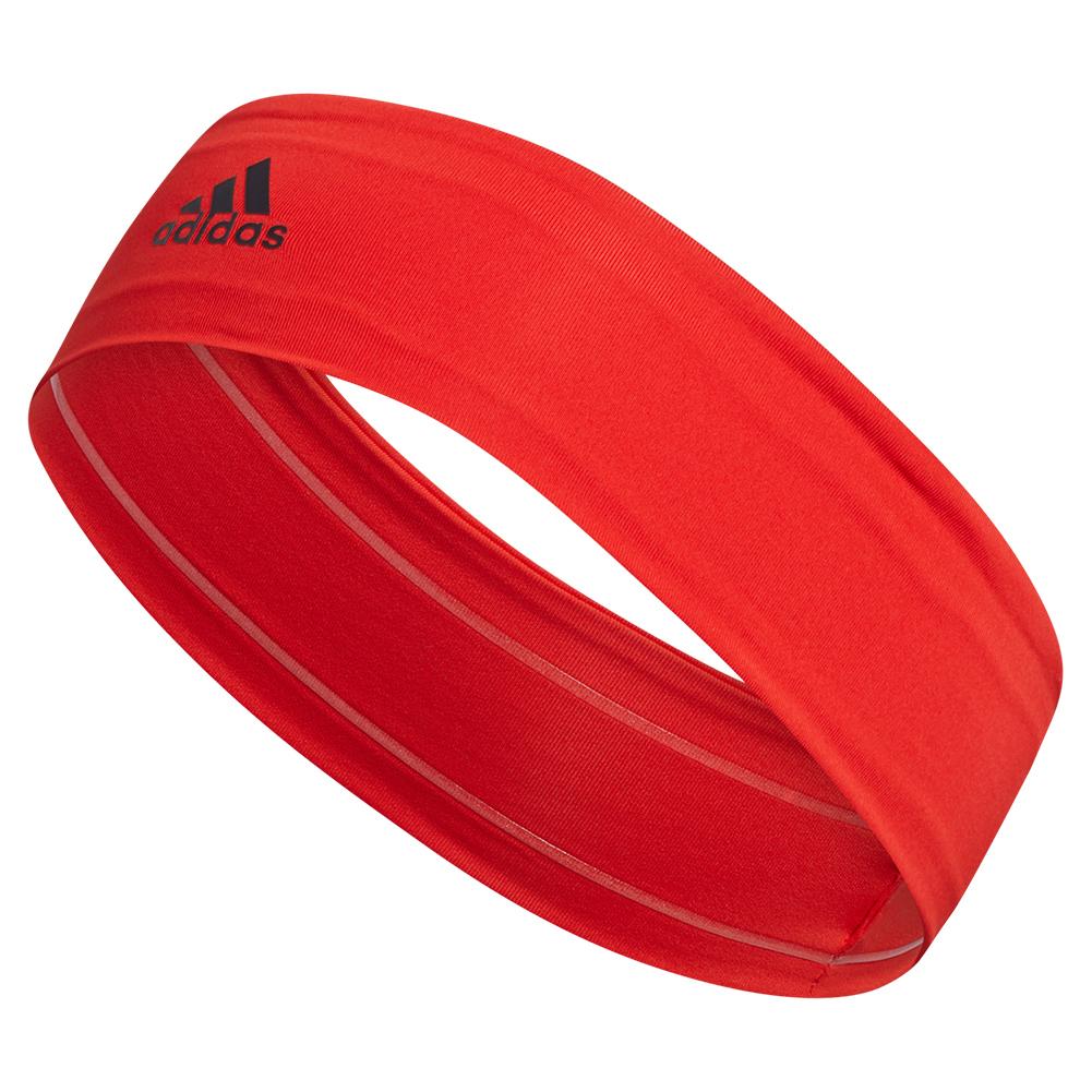 Adidas Alphaskin 2.0 Headband Red and Black