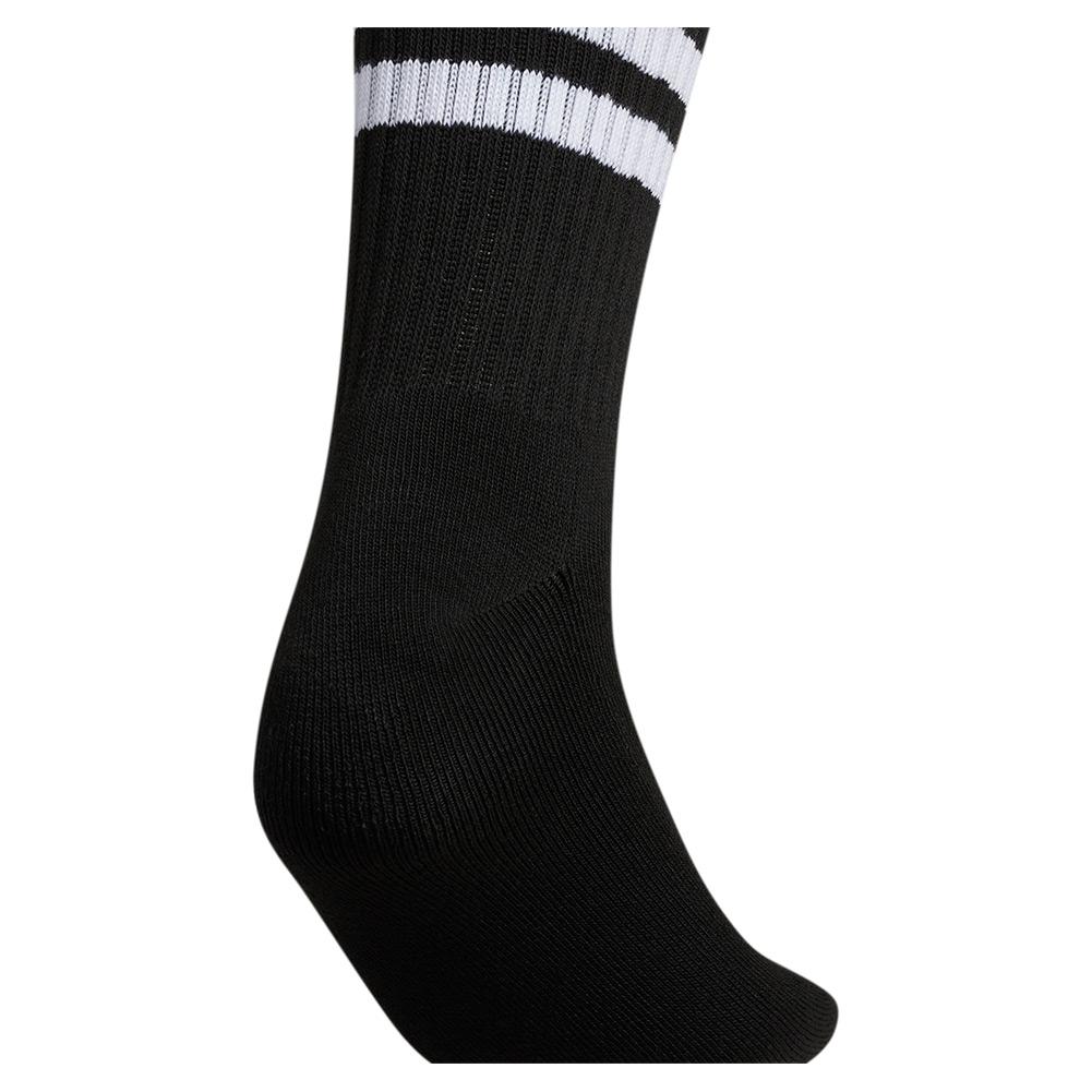 adidas Women`s 3-Stripe 2 Crew Socks 3-Pack Black and Grey