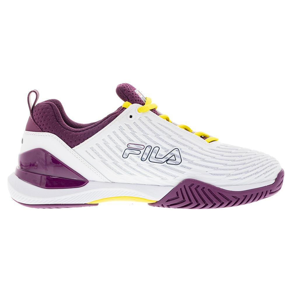 Fila Women`s Axilus Energized Tennis Shoes Purple Cactus