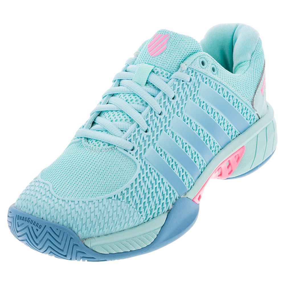 K-Swiss Women`s Express Light Pickleball Shoes Aruba and Maui Blue