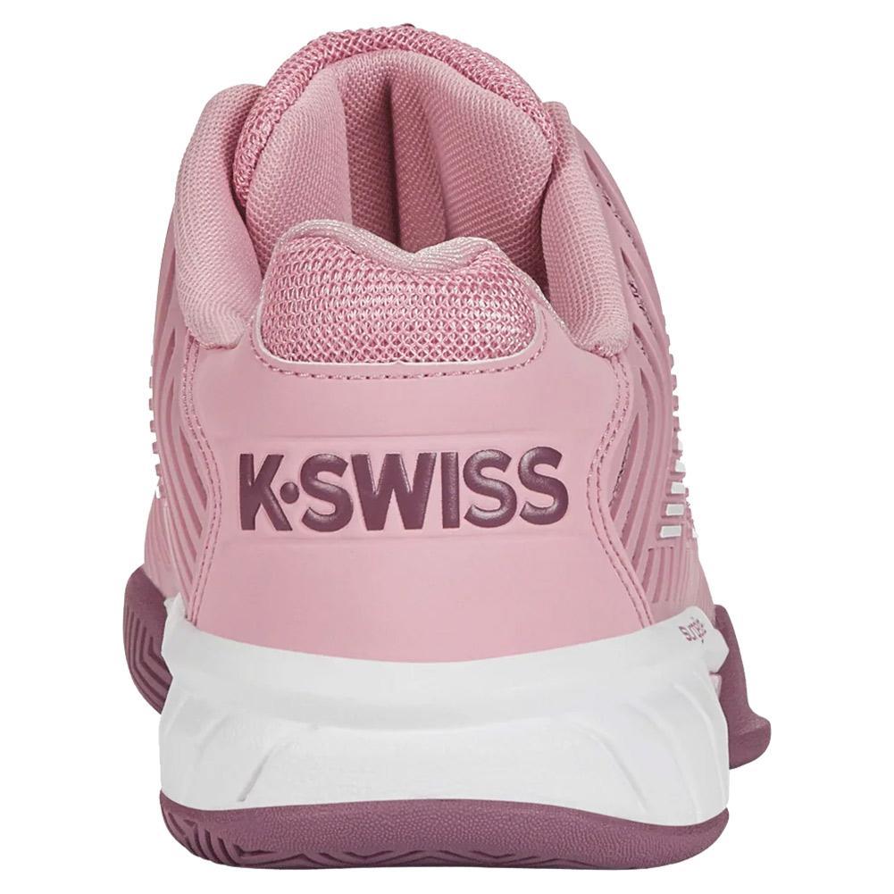 K-Swiss Women`s Hypercourt Express 2 Tennis Shoes Cameo Pink and Grape  Nectar