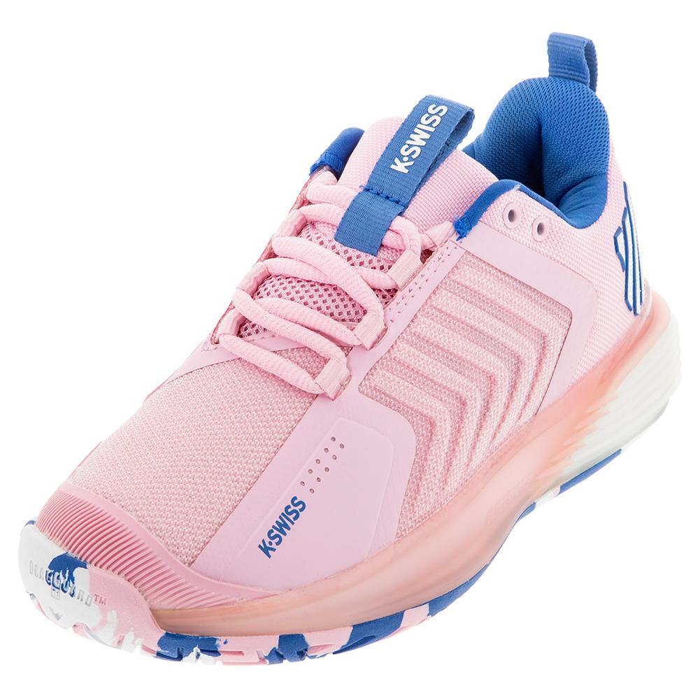 K-Swiss Women`s Ultrashot 3 Tennis Shoes Orchid Pink and White