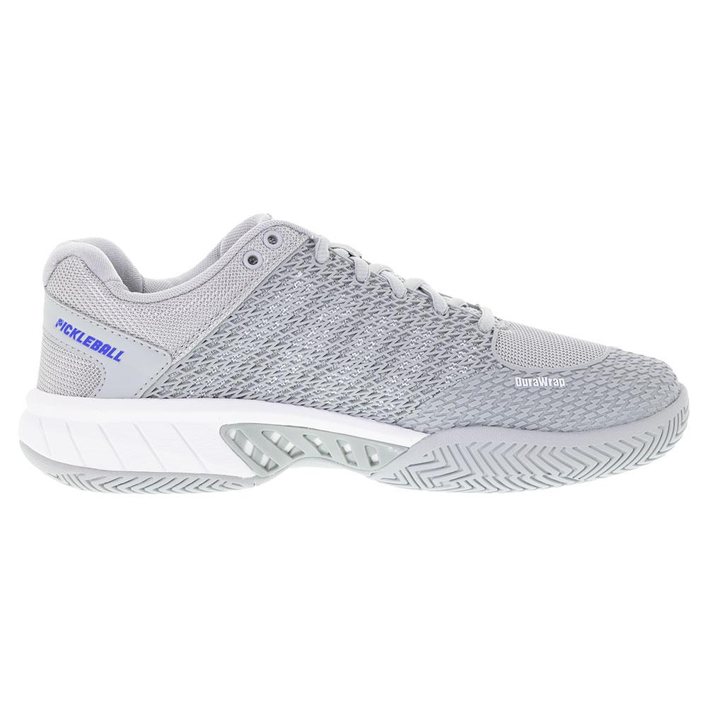 K-Swiss Women`s Express Light Wide Pickleball Shoes Highrise and White