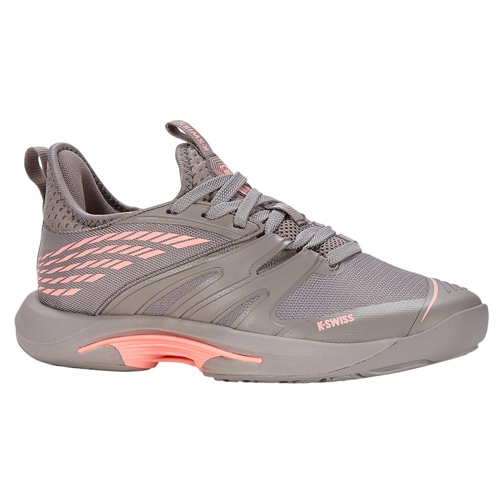 K-Swiss Women`s SpeedTrac Tennis Shoes Satellite and Pale Neon Coral