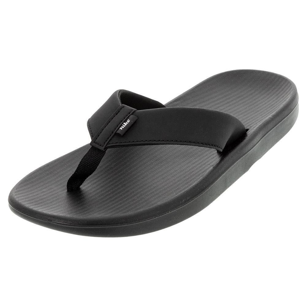 Nike Men`s Kepa Kai Sports Thongs Black and White