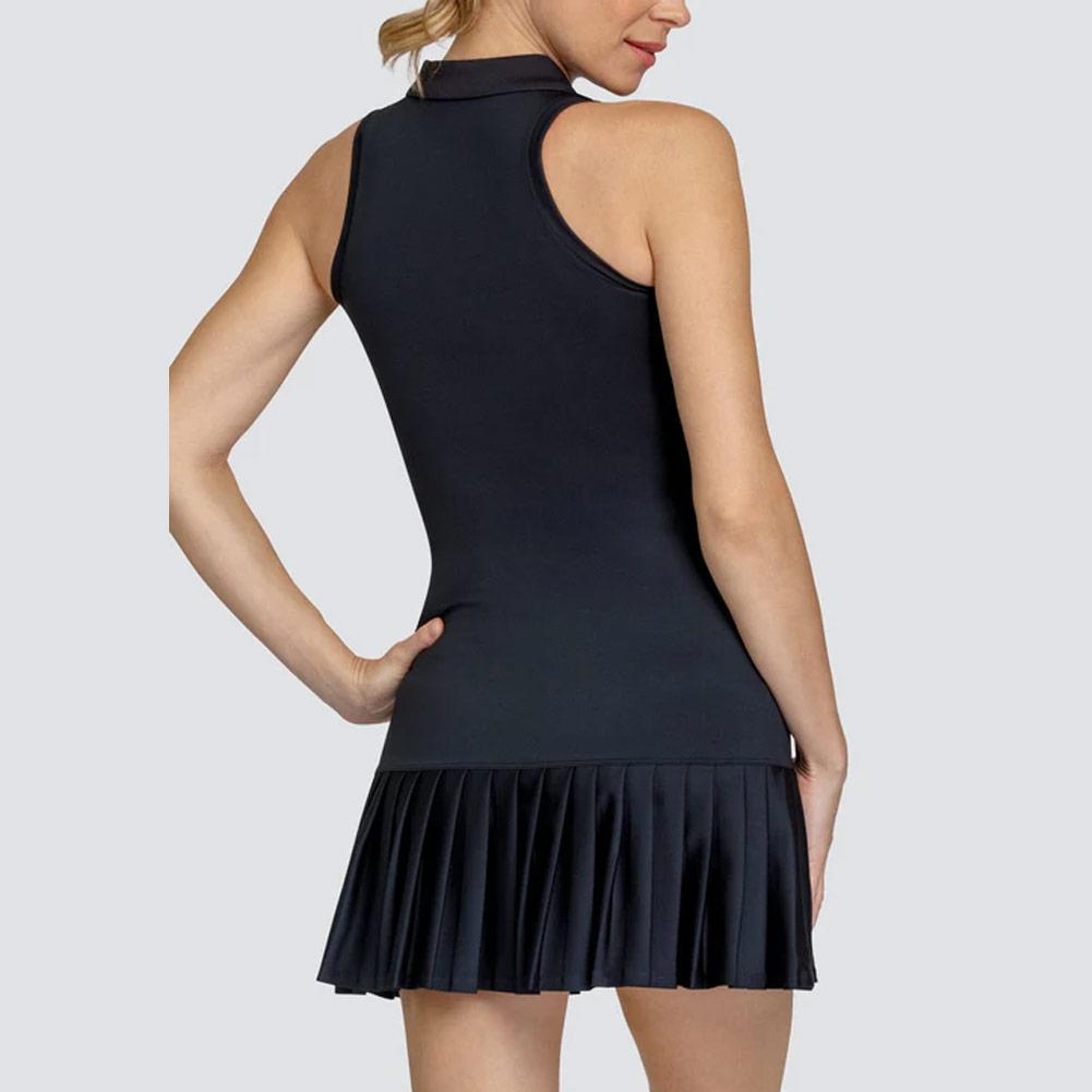 Tail Women`s Nixie Pleated Tennis Dress in Onyx