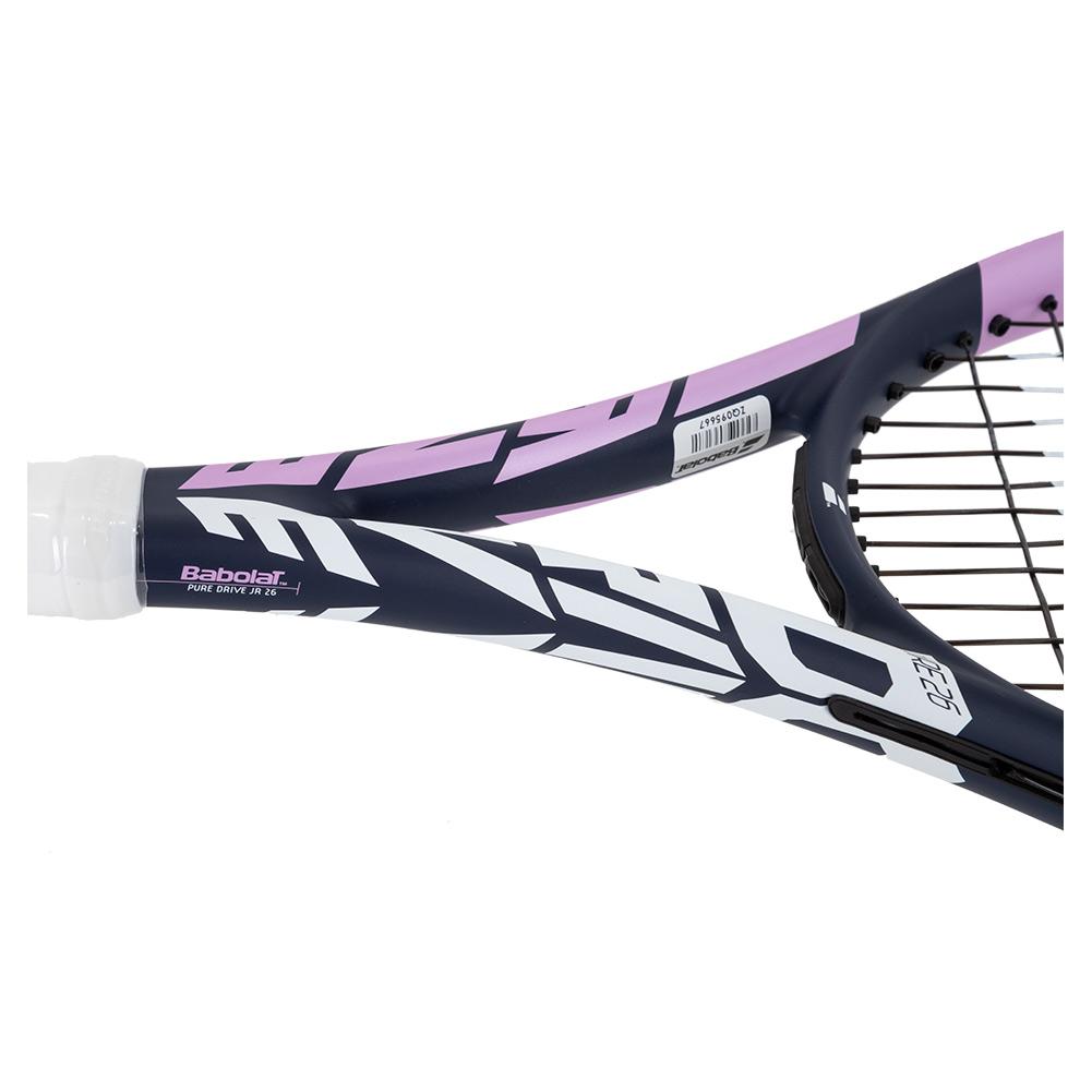 Babolat 2021 Pure Drive 26 Junior Tennis Racquet Estate Blue and Pink |  Tennis Express
