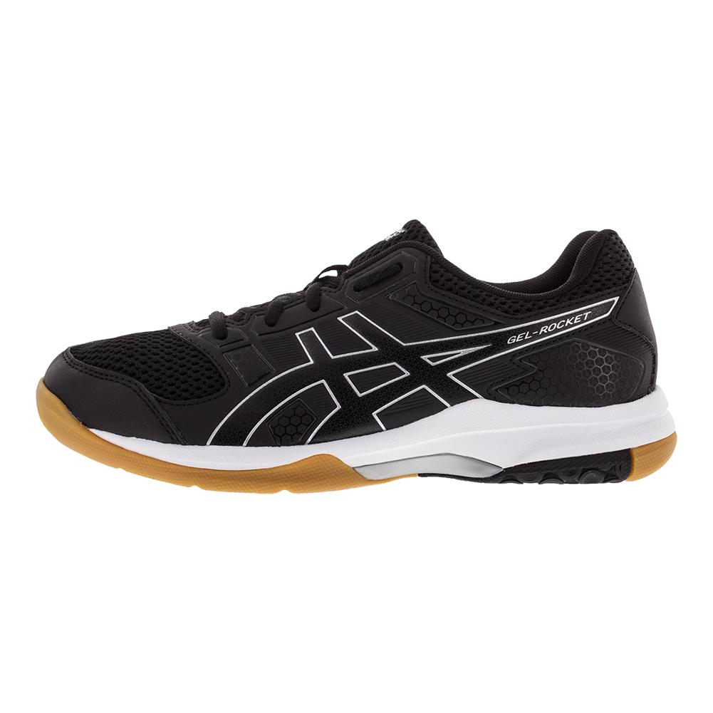 ASICS Women's Gel-Rocket 8 Shoe (Black/White)