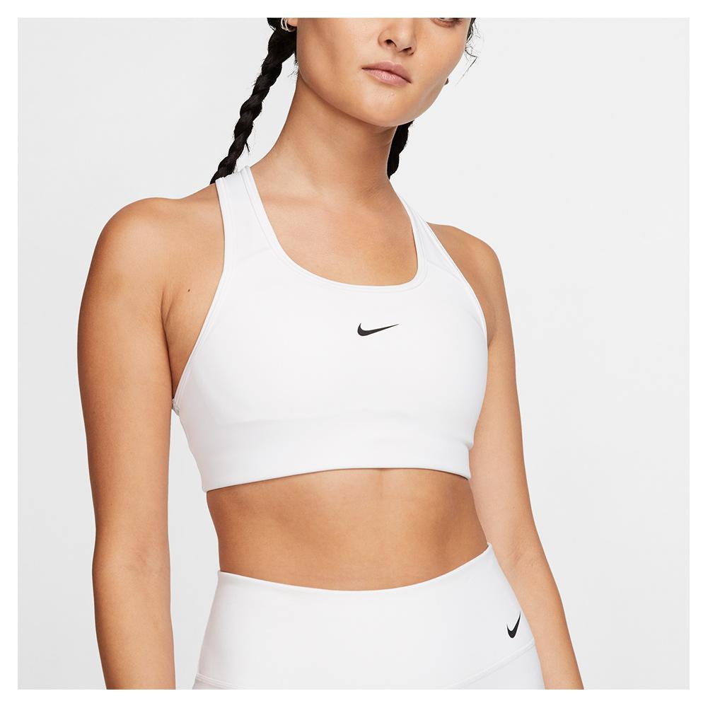 Nike Performance BRA TANK - Medium support sports bra - white