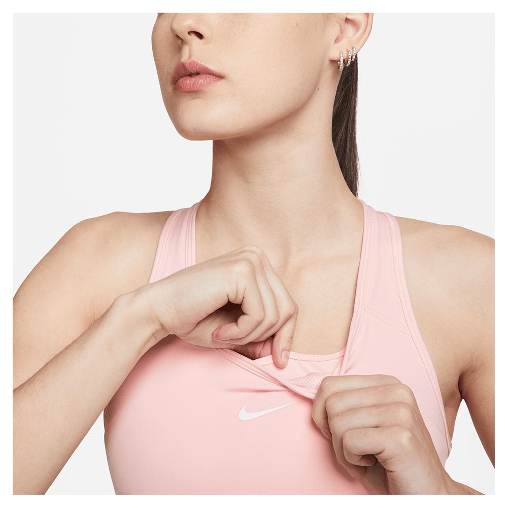 NIKE Women`s Swoosh Medium-Support 1-Piece Pad Sports Bra