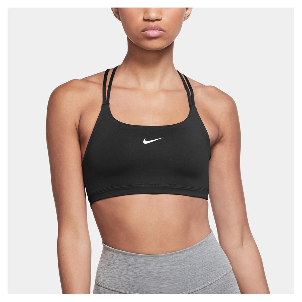Nike Women`s Light-Support Sports Bra Dri-FIT Indy Non-Padded