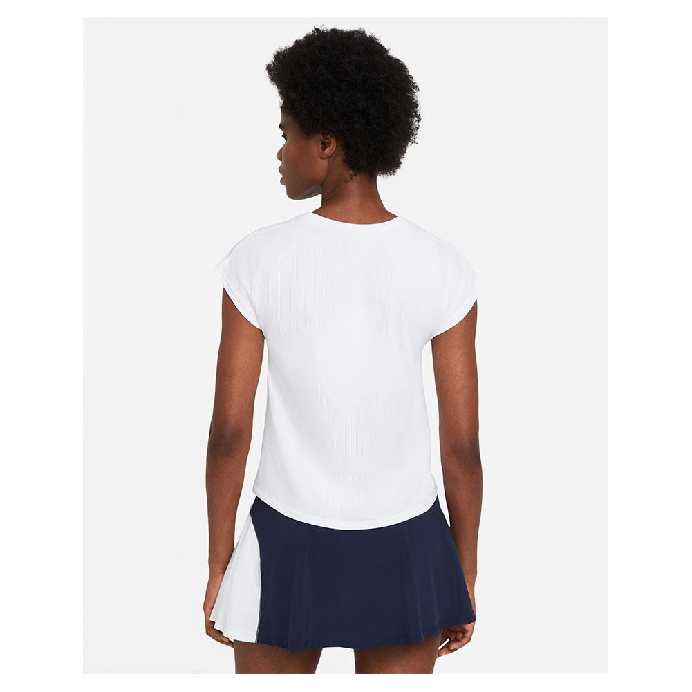 Nike Women's Court Dri-FIT Victory Short Sleeve Tennis Top