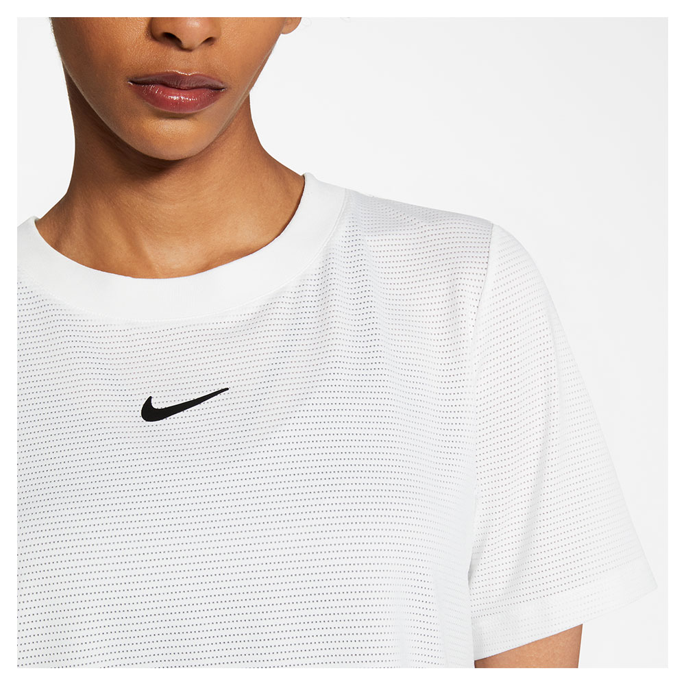 Nike Women's Court Advantage Short Sleeve Tennis Top