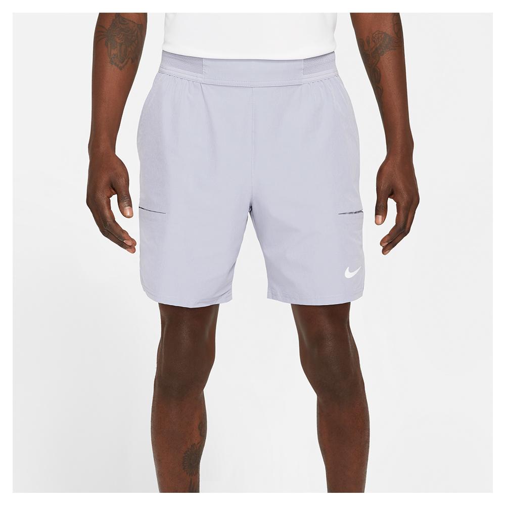 Nike Men`s Court Dri-FIT Advantage 7 Inch Tennis Shorts Indigo Haze and ...
