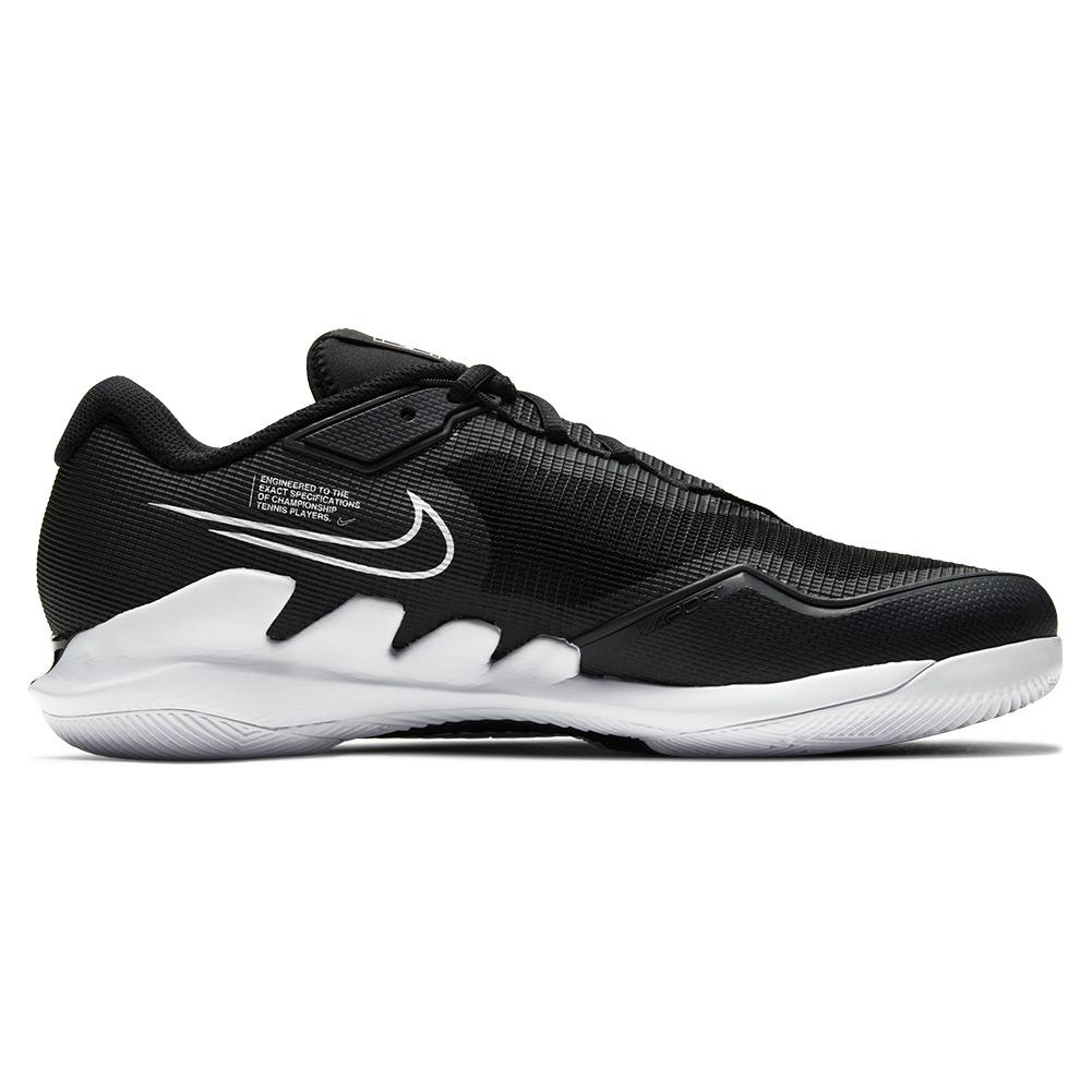 NikeCourt Men`s Air Zoom Vapor Pro Tennis Shoes Black and White | Tennis  Express