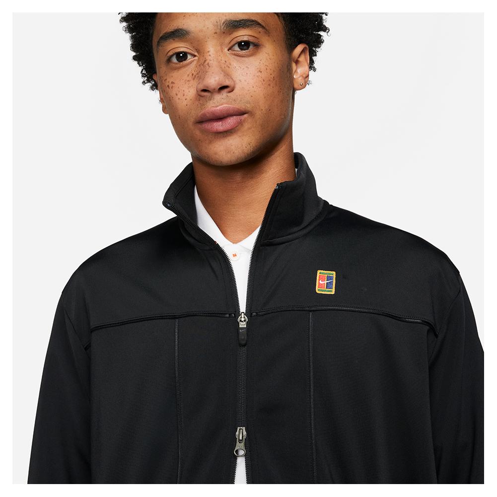 Nike Men`s Court Heritage Tennis Jacket White