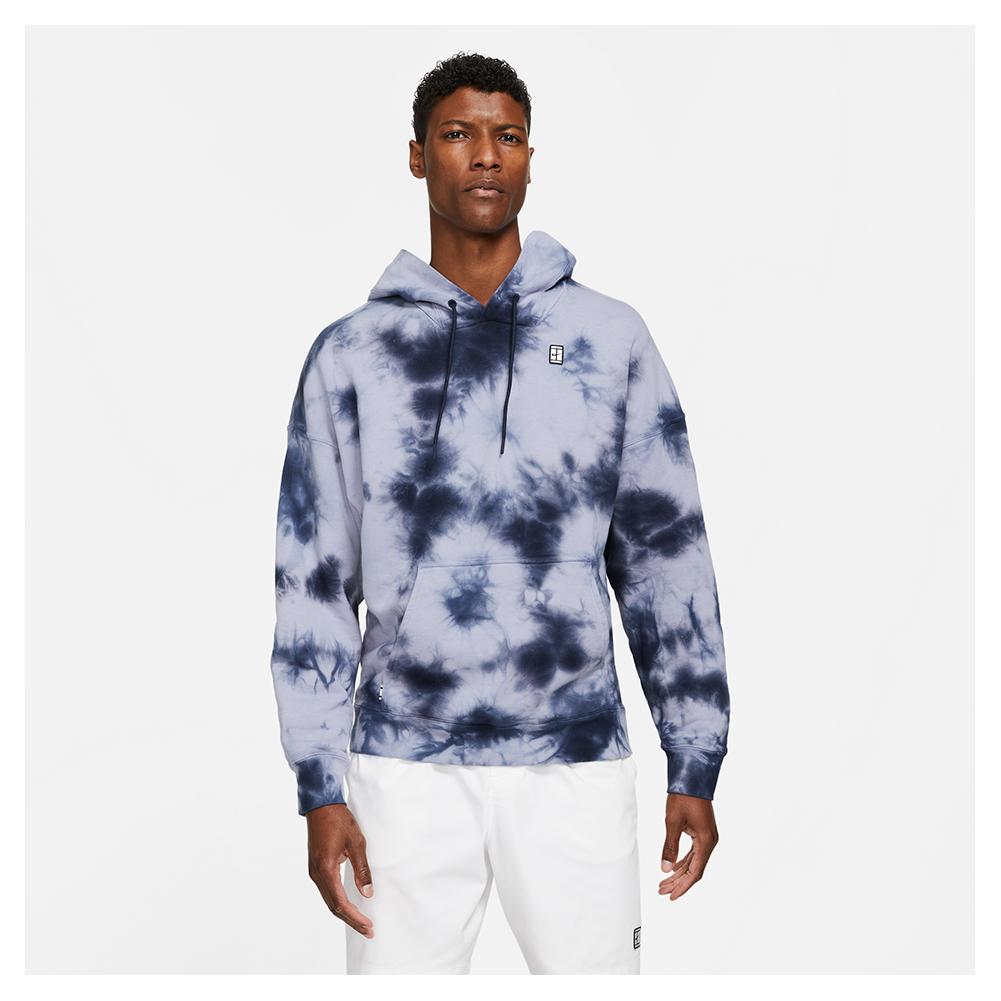 Nike Men`s Court Heritage Dye Fleece Tennis Hoodie