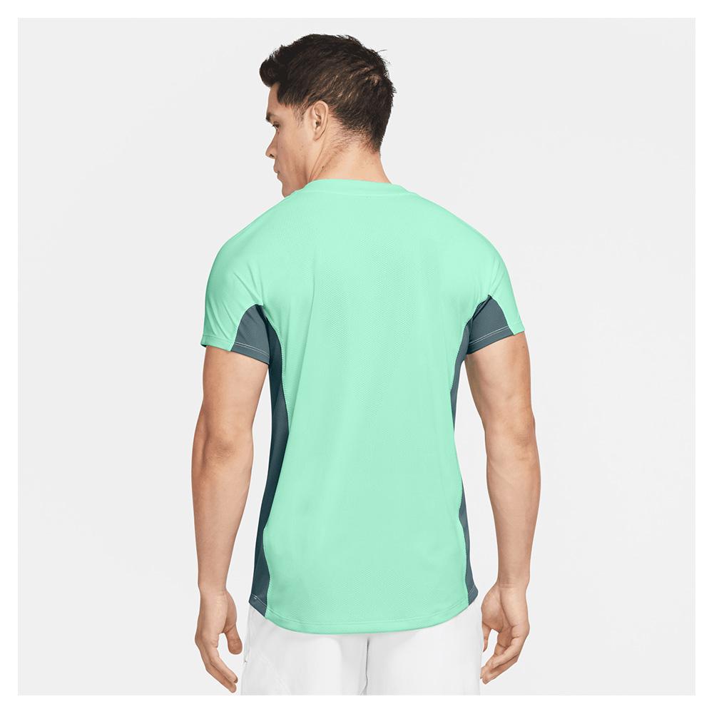 Nike Men`s Paris Team Court Dri--FIT Slam Ultimate Tennis Polo