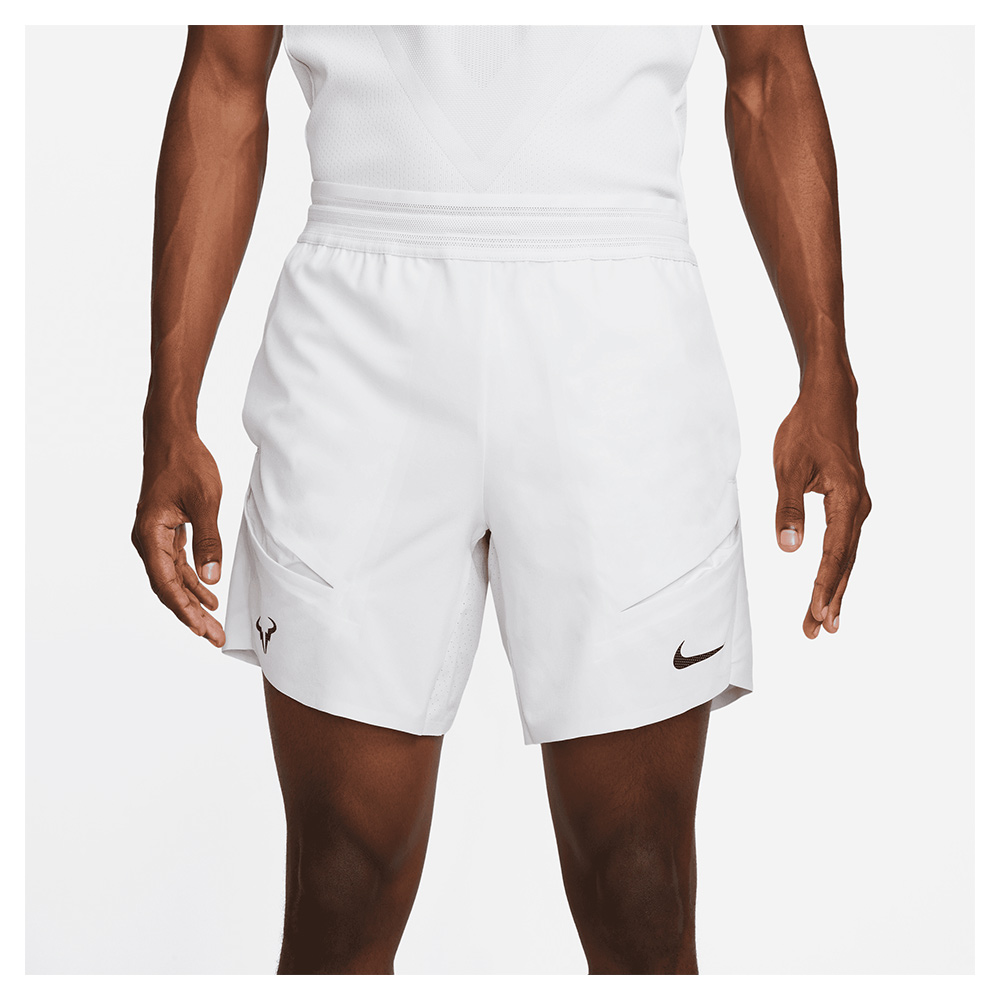 Nike Men`s Rafa Court Dri-FIT ADV 7 Inch Tennis Shorts Football Grey and  Black