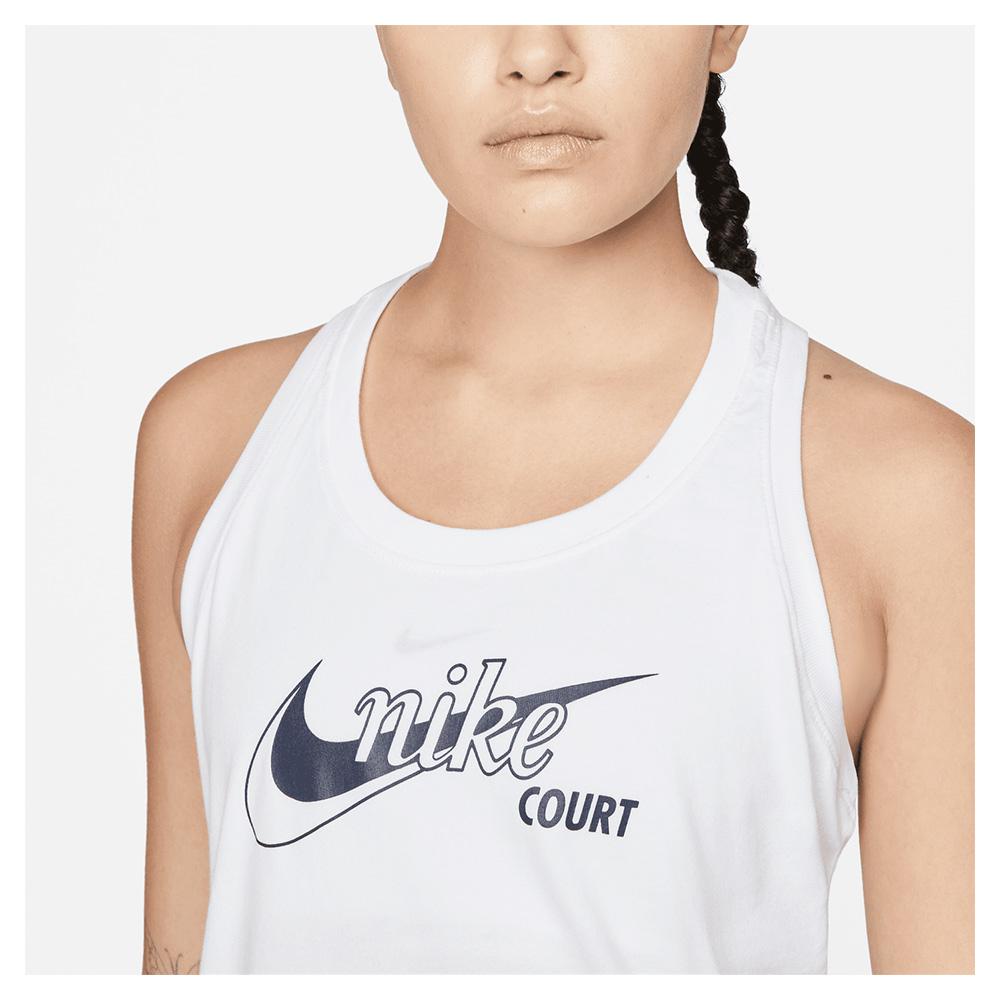 Nike Women`s Court Dri-FIT Swoosh Tennis Tank