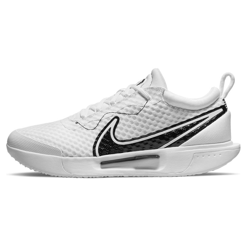 NikeCourt Men`s Zoom Pro Tennis Shoes White and Black