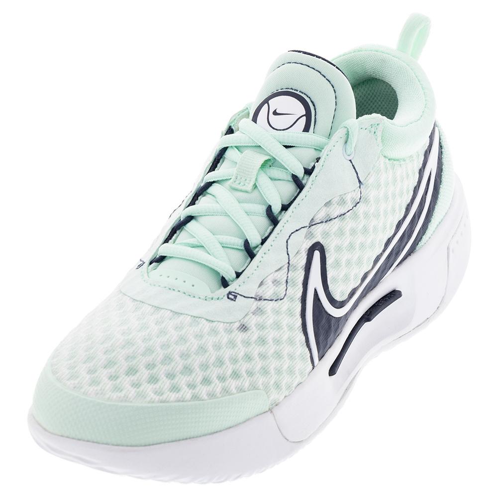 NikeCourt Women`s Zoom Pro Tennis Shoes Mint Foam and Obsidian