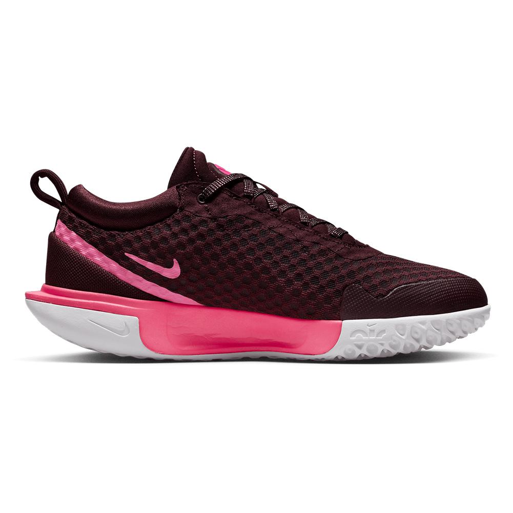 NikeCourt Women`s Zoom Pro Premium Tennis Shoes Burgundy Crush and Pinksicle