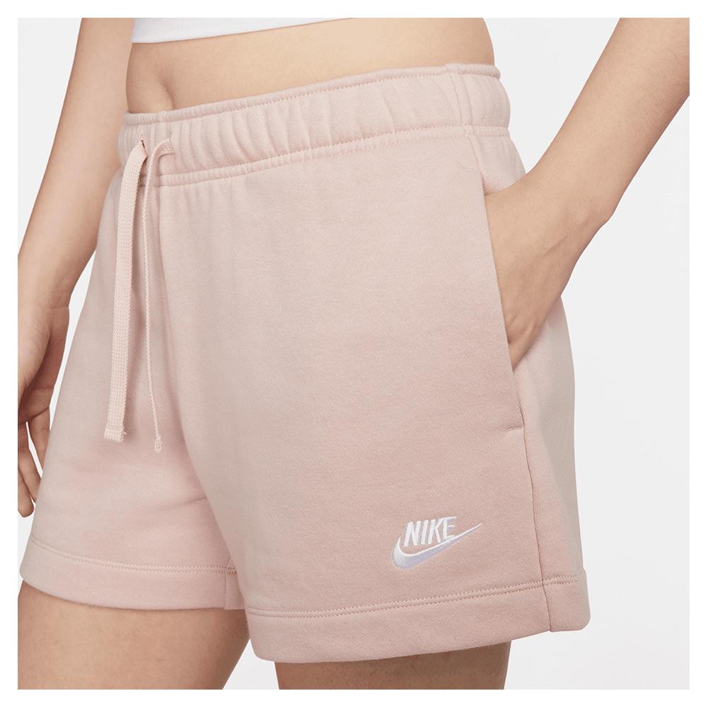 Nike Women`s Sportswear Club Fleece Mid-Rise Shorts