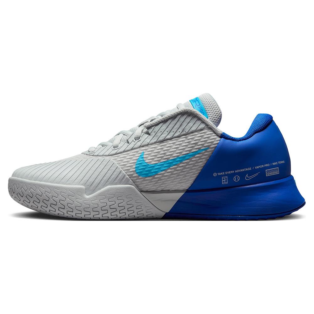 NikeCourt Men`s Air Zoom Vapor Pro 2 Tennis Shoes Photon Dust and White