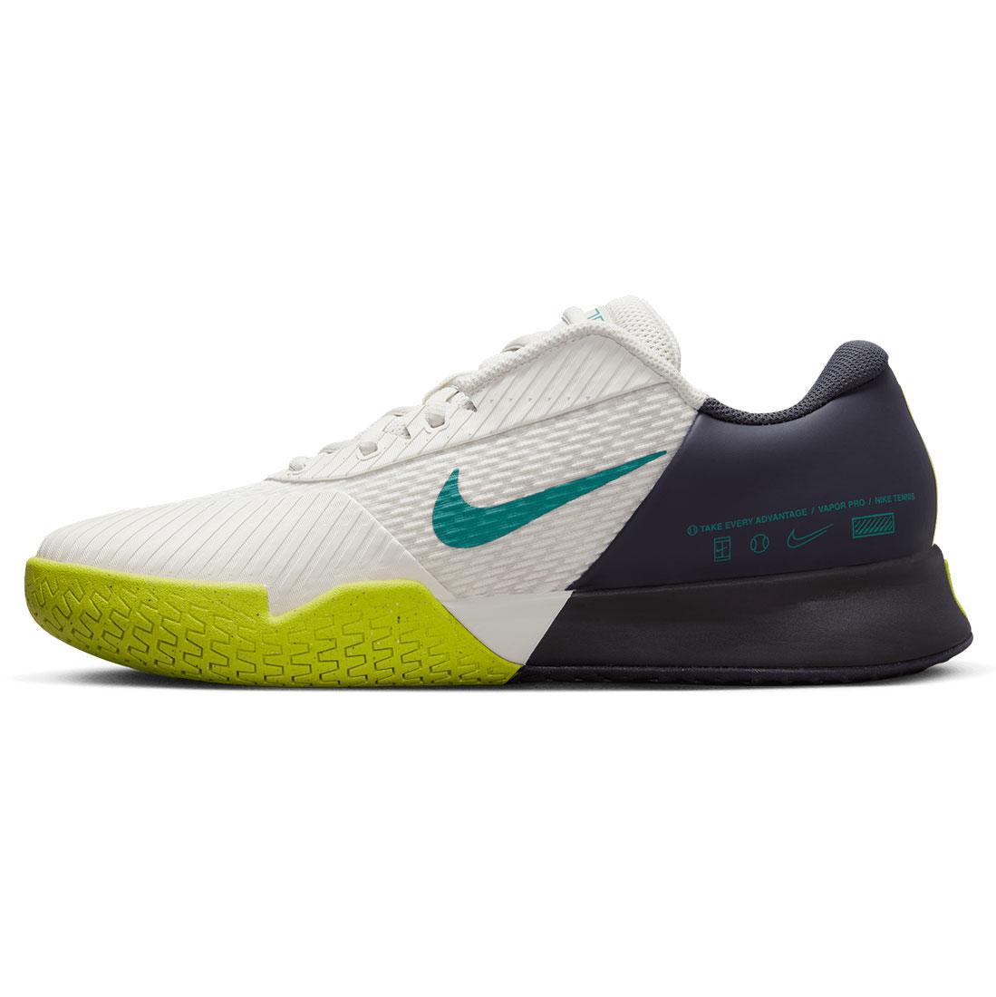 NikeCourt Men`s Air Zoom Vapor Pro 2 Tennis Shoes Phantom and Gridiron
