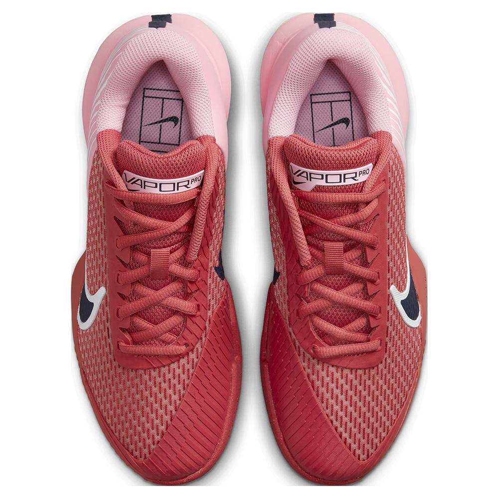 NikeCourt Women`s Air Zoom Vapor Pro 2 Tennis Shoes Adobe and Obsidian