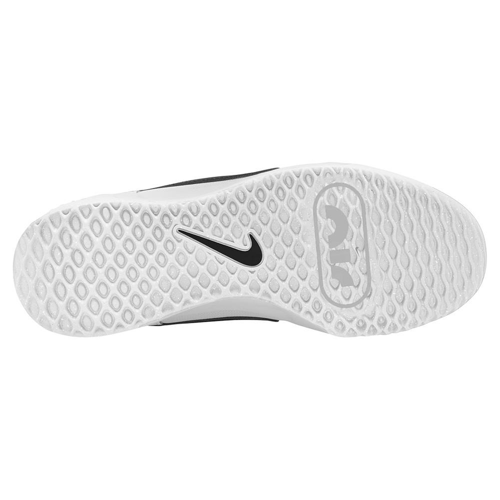 NikeCourt Juniors` Zoom Court Lite 3 Tennis Shoes White and Black