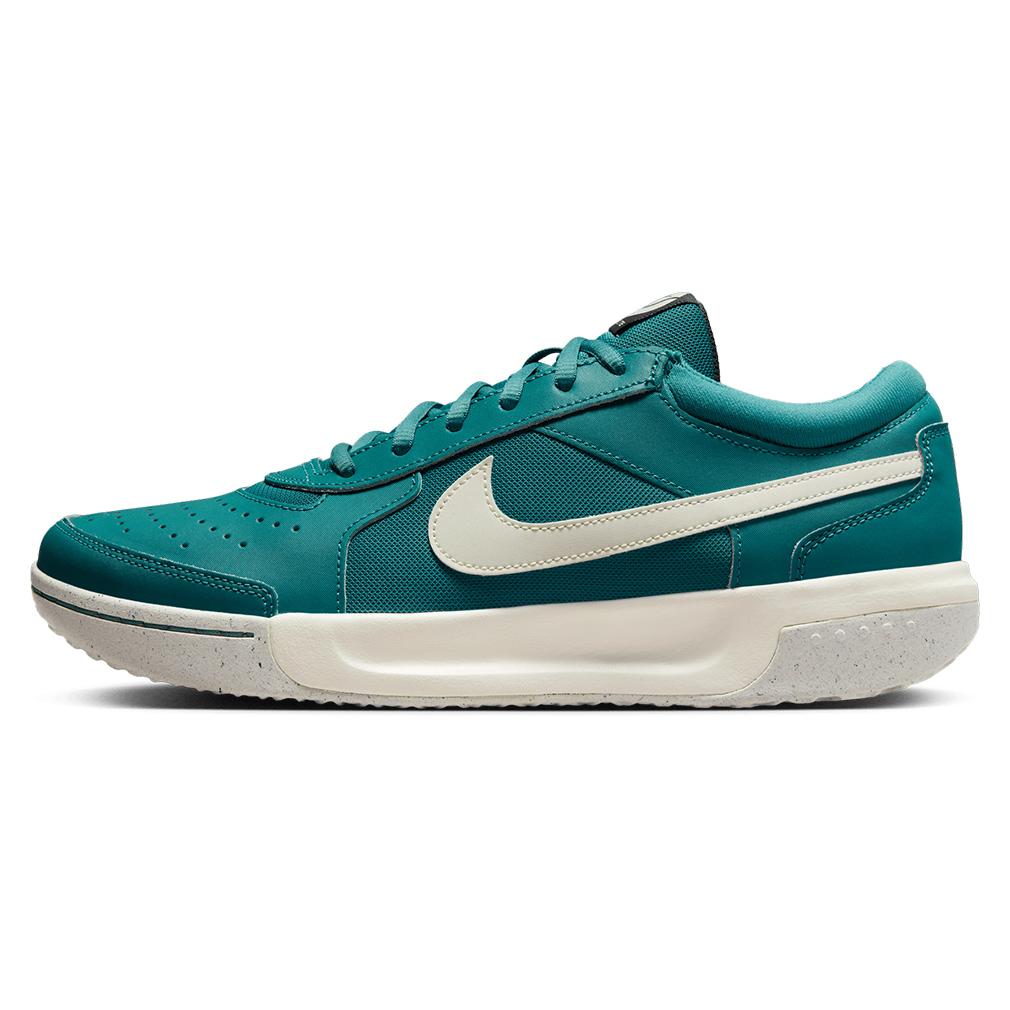 NikeCourt Junior`s Zoom Court Lite 3 Tennis Shoes Mineral Teal and Sail