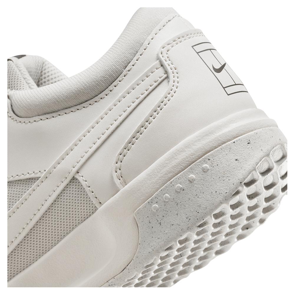 NikeCourt Women`s Zoom Court Lite 3 Tennis Shoes Light Bone and Phantom