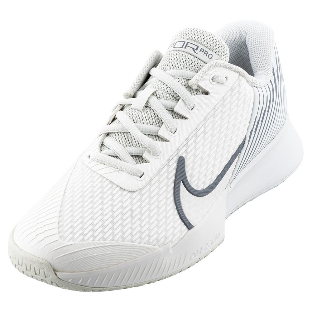 NikeCourt Women`s Air Zoom Vapor Pro 2 Wide Tennis Shoes Phantom and Iron  Grey