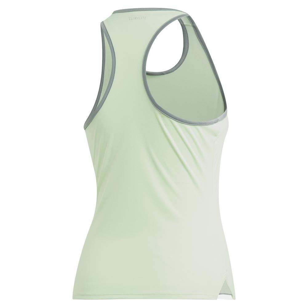 Adidas Women's Club Tennis Tank in Glow Green